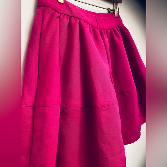 Express Pink Ruffle Mini Skirt - Picture 5 of 6